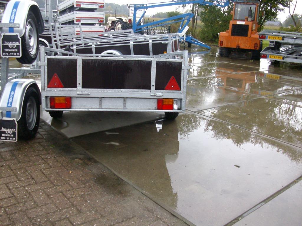 Ongeremde aanhanger bakwagen 257 x 130 cm €745 + pakket 795, Ophalen, Nieuw