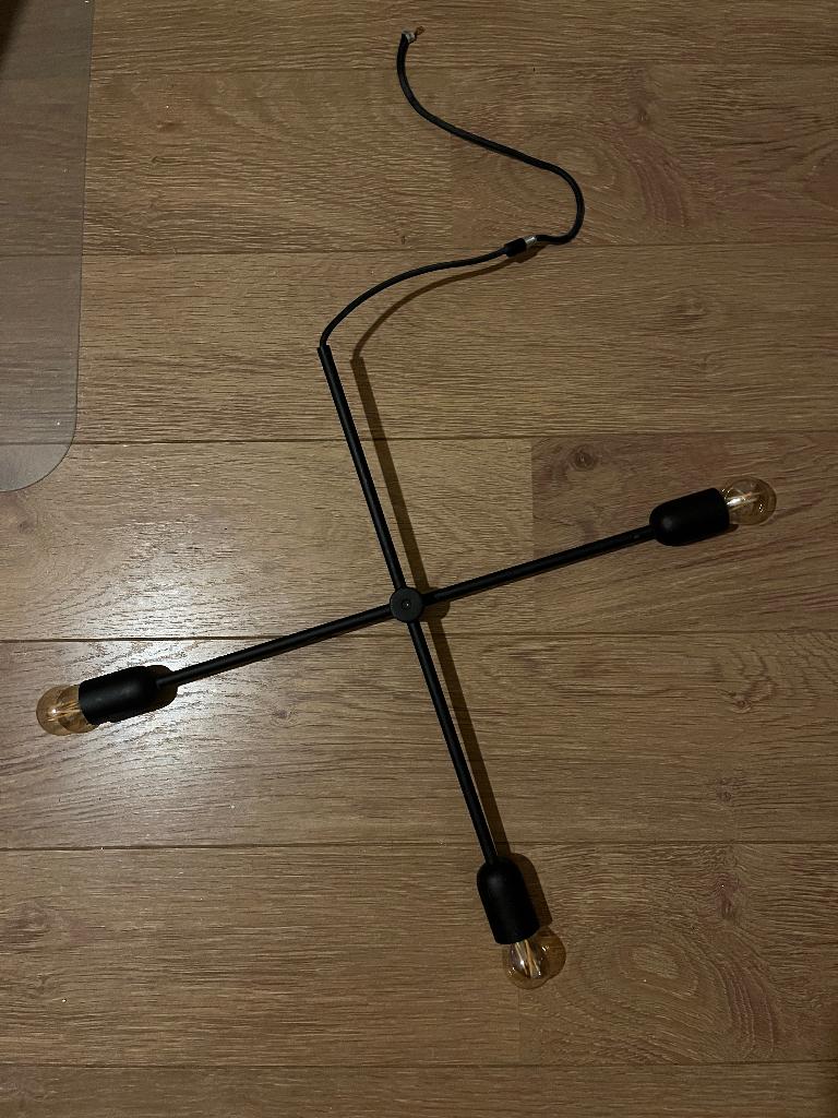 Designlamp, Gebruikt, Ophalen of Verzenden, Metaal, Minder dan 50 cm