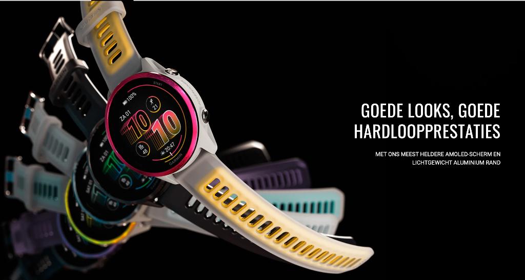 Garmin Forerunner 570, GARMIN, Zwart, Nieuw, Ophalen of Verzenden