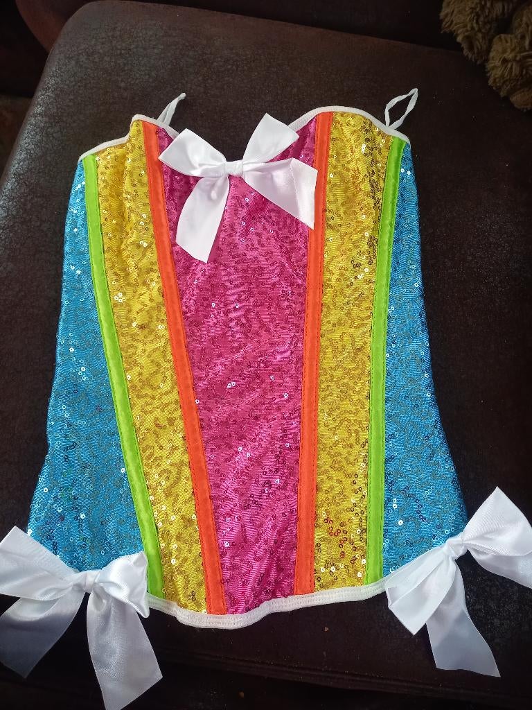 Corset carnaval, Kleding | Dames, Carnavalskleding en Feestkleding, Maat 38/40 (M), Leg avenue, Carnaval, Nieuw