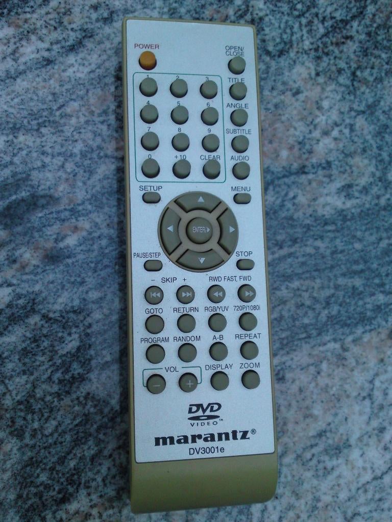 Marantz DV3001e afstandsbediening, Ophalen of Verzenden, Gebruikt, Dvd