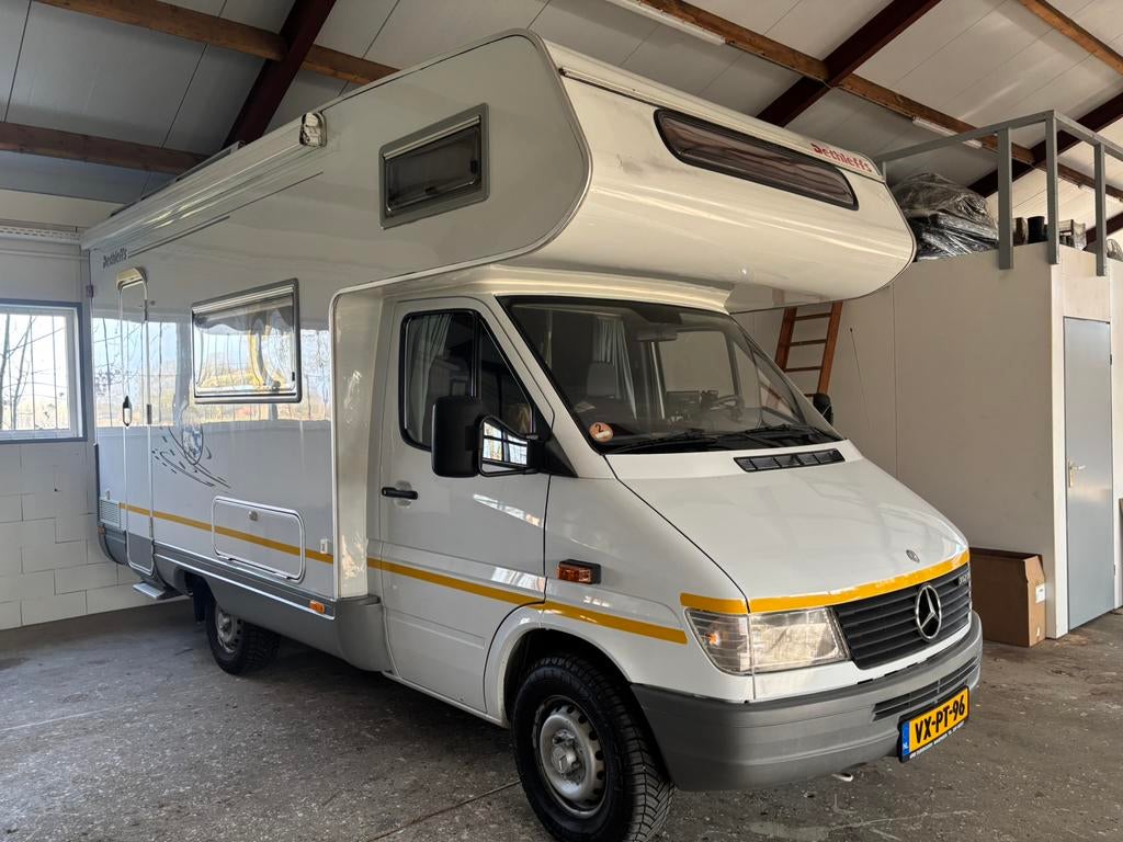 Dethleffs Mercedes 312D globe line camper buscamper, Ophalen of Verzenden