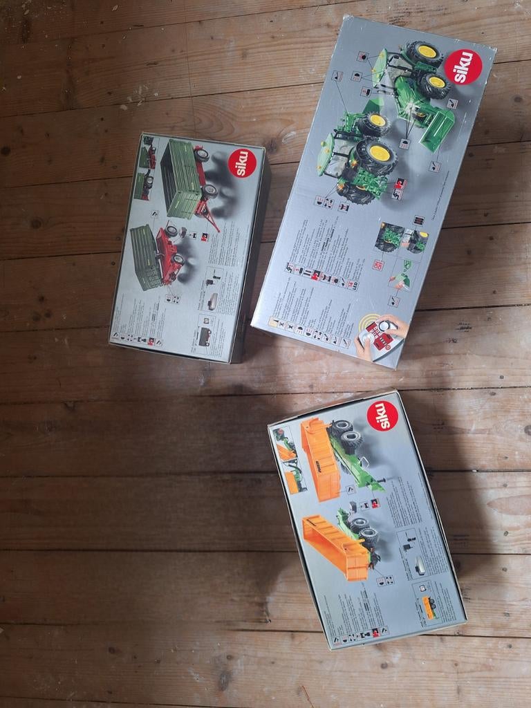 Siku Control Trekker met accessoires, Overige merken, Gebruikt, 1:32 tot 1:50, Ophalen of Verzenden