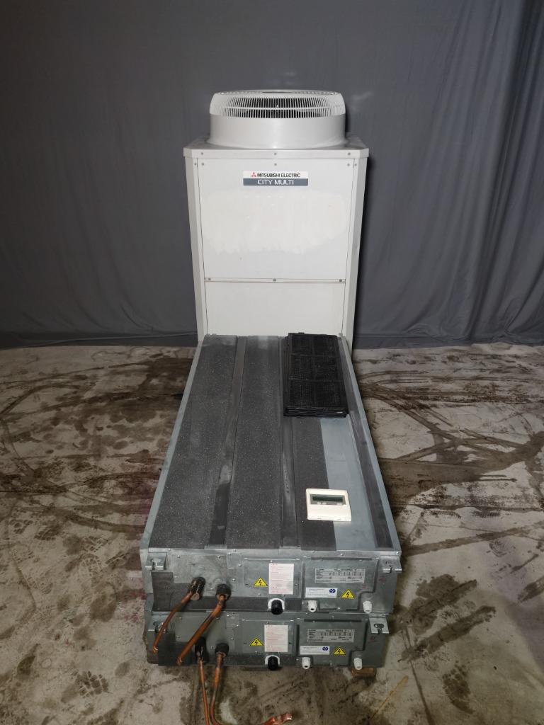 28 kW Mitsubishi Electric Air Conditioner 2x kanaalmodel VRF, Koelen en Ontvochtigen, Verzenden, Timer, Refurbished