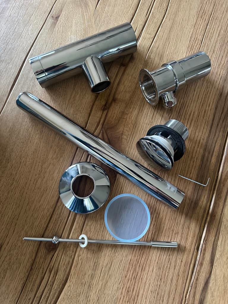 Luxe en nieuwe sifon chroom., Ophalen of Verzenden, Nieuw, Chroom