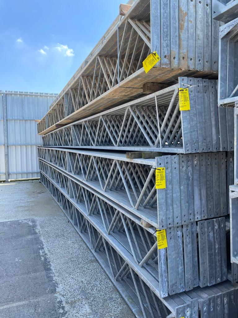 Traliespanten | Lengte=9.470 mm | Hoogte= 460 mm, Ophalen, Gebruikt, IJzer