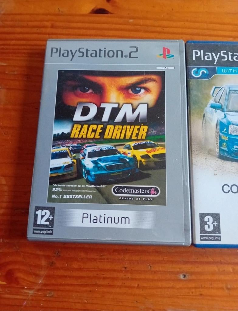 3 PS2 Games: DTM, Colin McRae, F1 - Compleet!, Spelcomputers en Games, Games | Sony PlayStation 1, Ophalen of Verzenden, Gebruikt