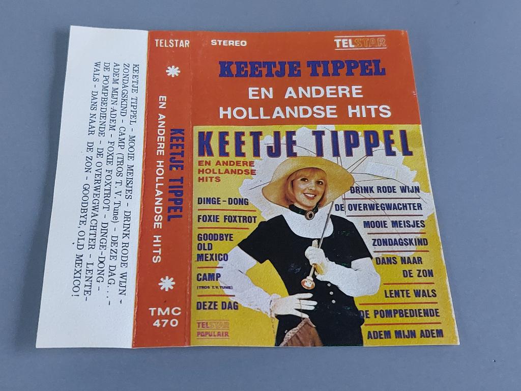 KEETJE TIPPEL EN ANDERE HOLLANDSE HITS (MC), Cd's en Dvd's, Cassettebandjes, 1 bandje, Ophalen of Verzenden, Zo goed als nieuw