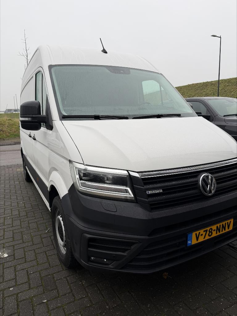 Volkswagen Crafter GB Elektromotor 136pk L3h3 364/3500 FWD, Euro 6, 4 cilinders, Volkswagen, Wit