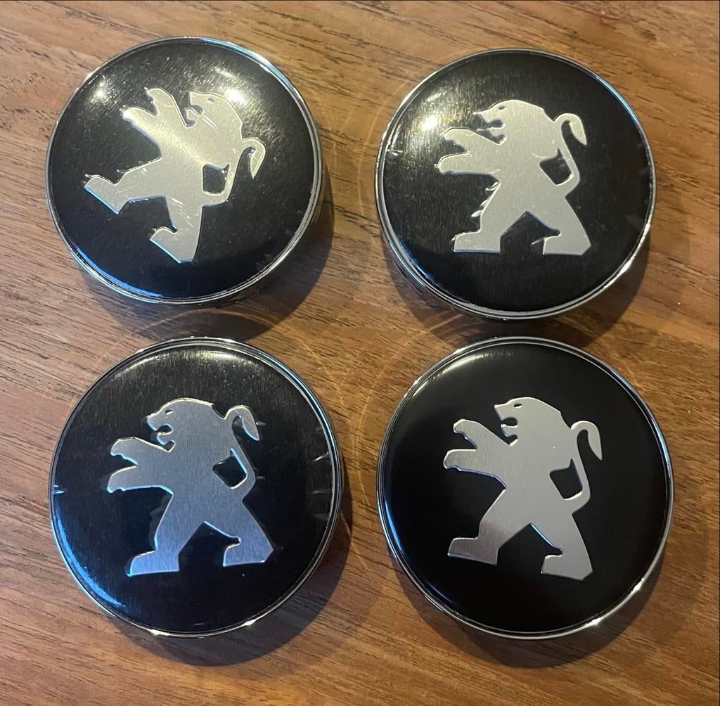 Nieuwe 60mm Naafdoppen Peugeot, Ophalen of Verzenden, Nieuw