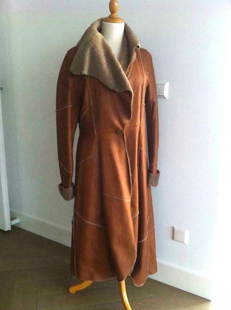 Warme luxe Escada lammy jas 38 elegant blikvanger, Maat 38/40 (M), Verzenden, Zwart, Escada