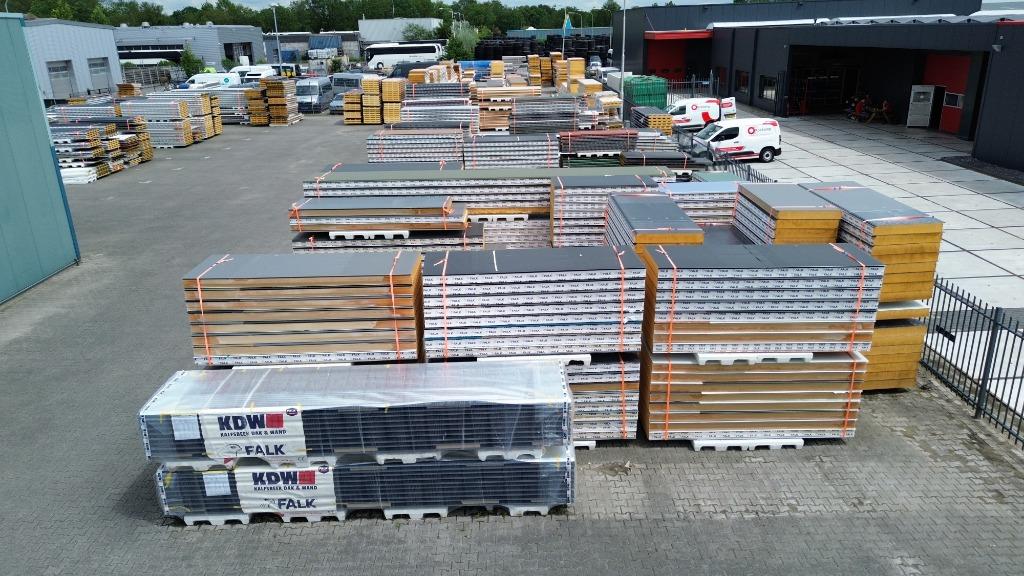 Sandwichpanelen, dakplaten, damwand, dakpanplaten, pir isola, Ophalen, Nieuw, Overige materialen, Minder dan 20 mm