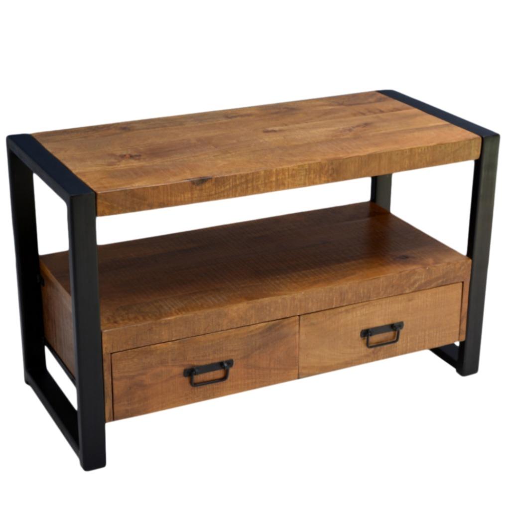 Tv meubels industrieel, Mango, Staal.  Goedkoop ! Maatwerk, 100 tot 150 cm, Nieuw, Megafurn, Ophalen of Verzenden