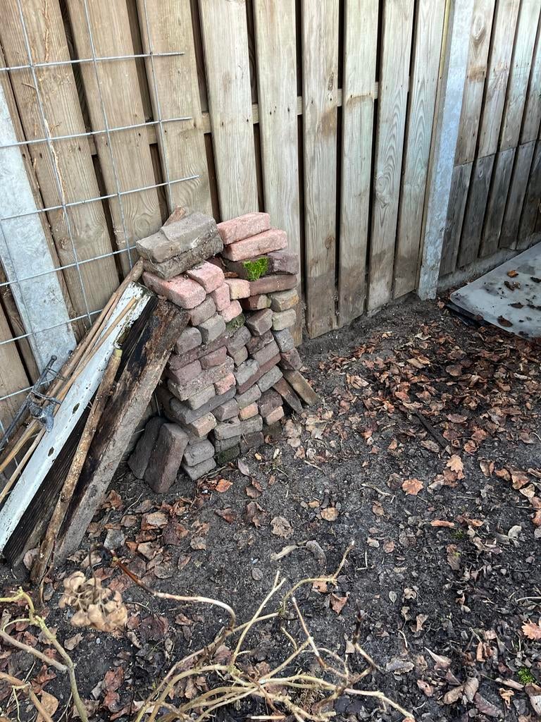 Oude Waalformaat IJsselsteentjes - Circa 50 stuks, Ophalen, Gebruikt, Klinkers