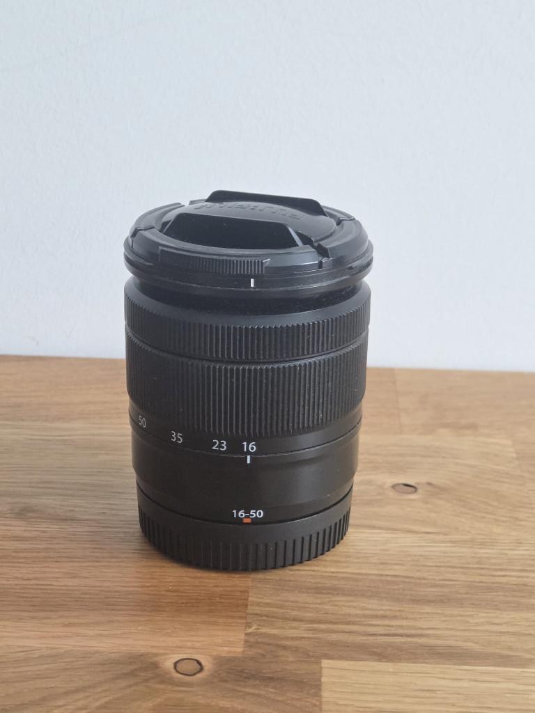 Fujifilm XC 16-50mm F/3.5-5.6 OIS zwart, Ophalen of Verzenden, Gebruikt, Overige typen, Zoom
