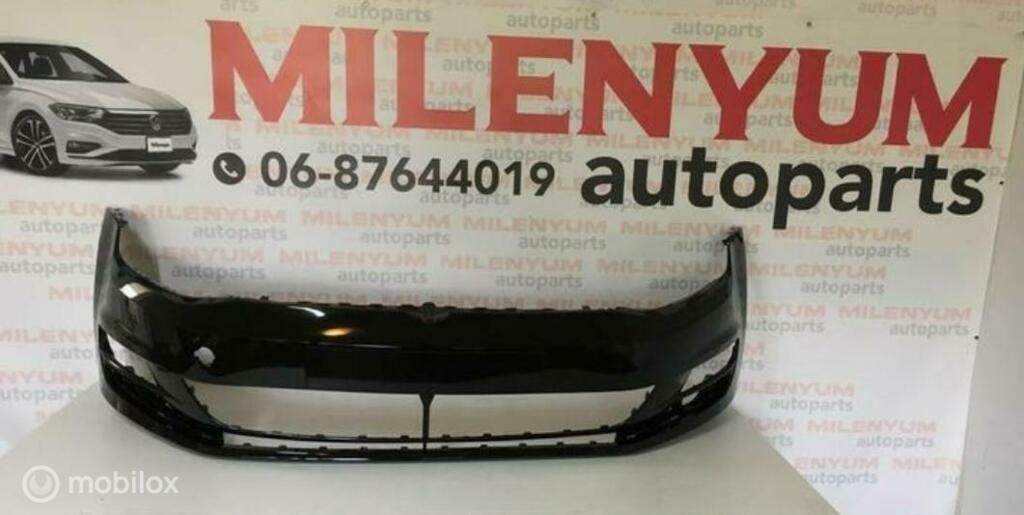VOLKSWAGEN GOLF 7 BUMPER NIEUW (2012-2017) LC9X, Ophalen of Verzenden, Nieuw, Voor, Bumper