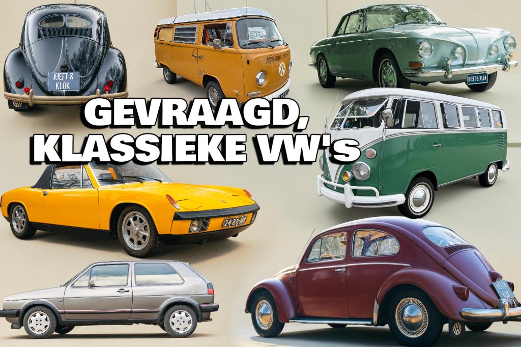 Gevraagd klassieke Volkswagens, Volkswagen, Particulier, Te koop, Benzine