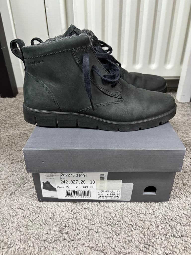 Ecco Bella dames schoenen maat 39, Zwart, Overige typen, Ophalen of Verzenden, Zo goed als nieuw