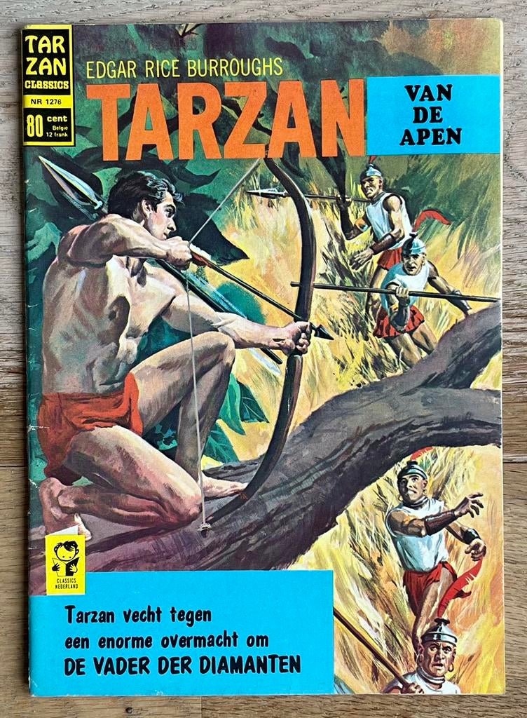 Classics Nederland #1276 Tarzan: De vader der diamanten 1970, Verzenden, Europa, Gelezen, Eén comic