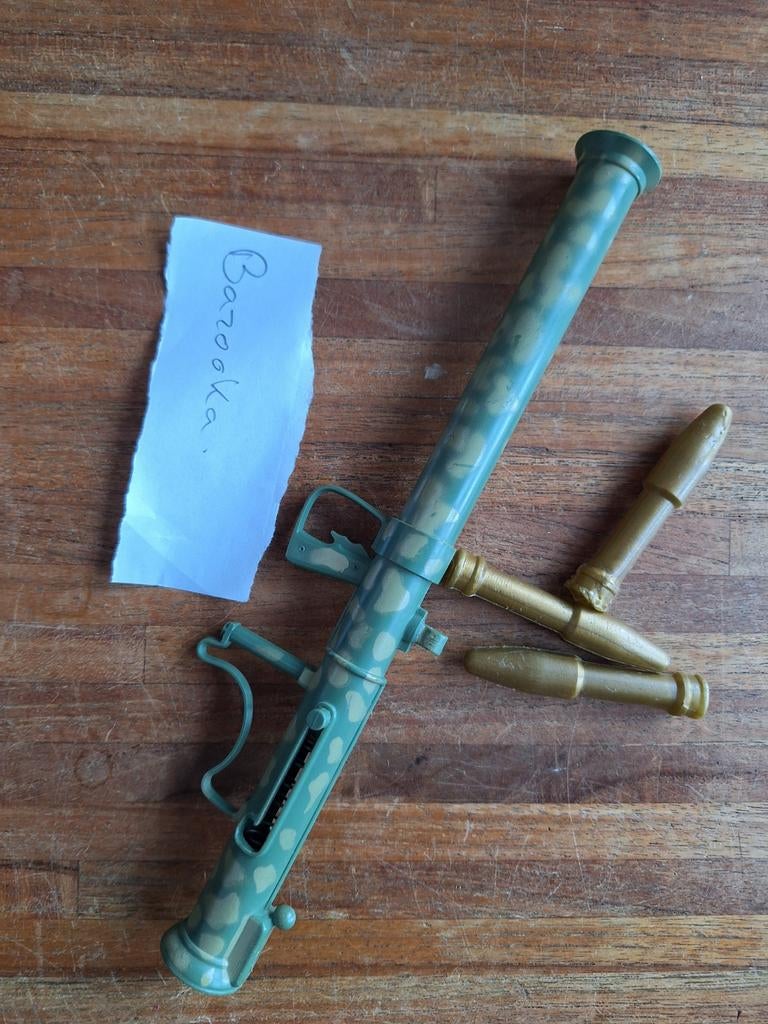 Vintage Actionman Bazooka Geweer, Ophalen of Verzenden, Gebruikt