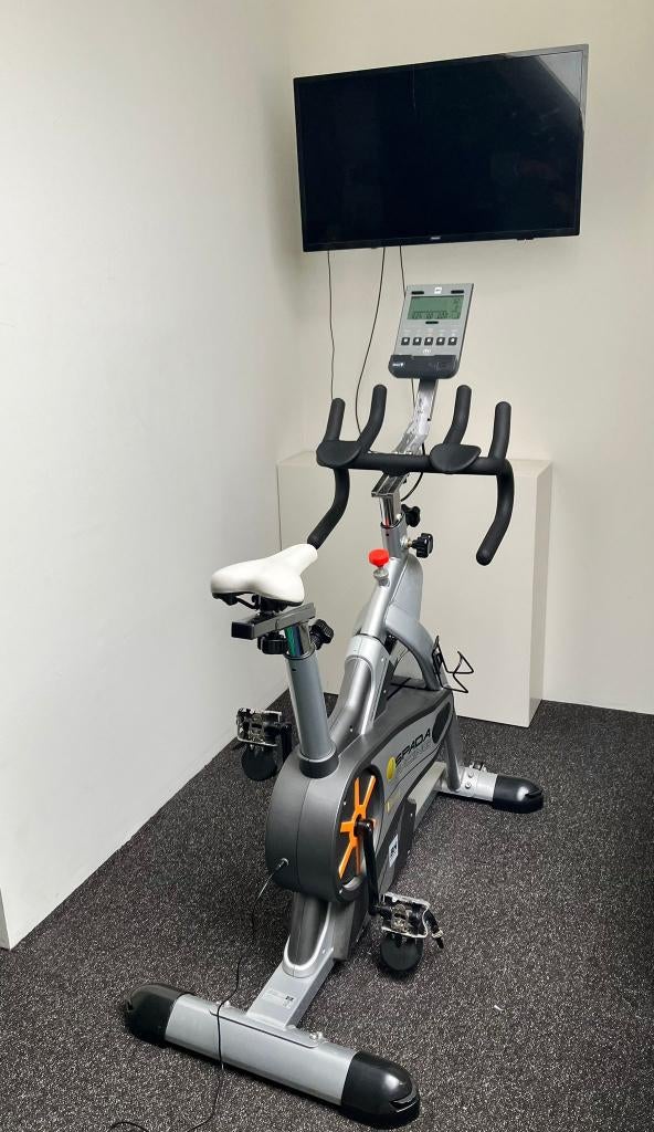 Hometrainer Binnenfiets BH Fitness Spada Racing Indoor Bike, Ophalen, Overige materialen, Buik, Zo goed als nieuw