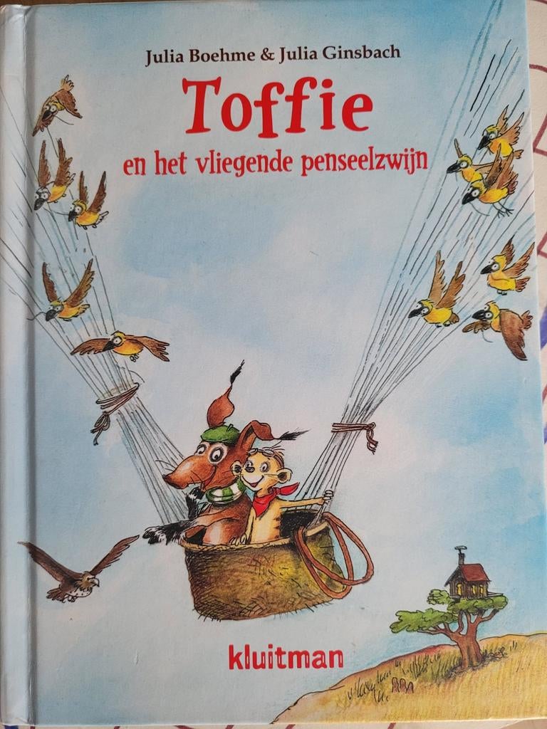 Toffie en het vliegende penseelzwijn - Julia Boehme, Boeken, Ophalen of Verzenden, Gelezen, Julia Boehme, Sprookjes