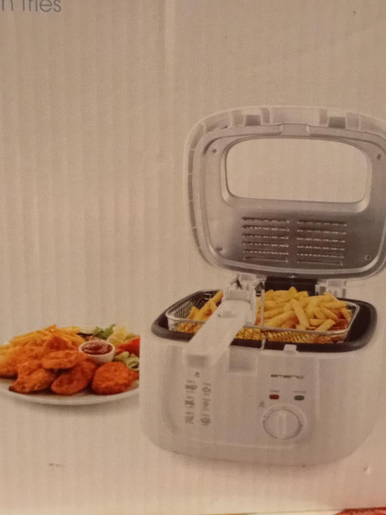 Deep fryer, Witgoed en Apparatuur, Frituurpannen, 2 tot 3 liter, Ophalen, Nieuw, Uitneembare binnenpan