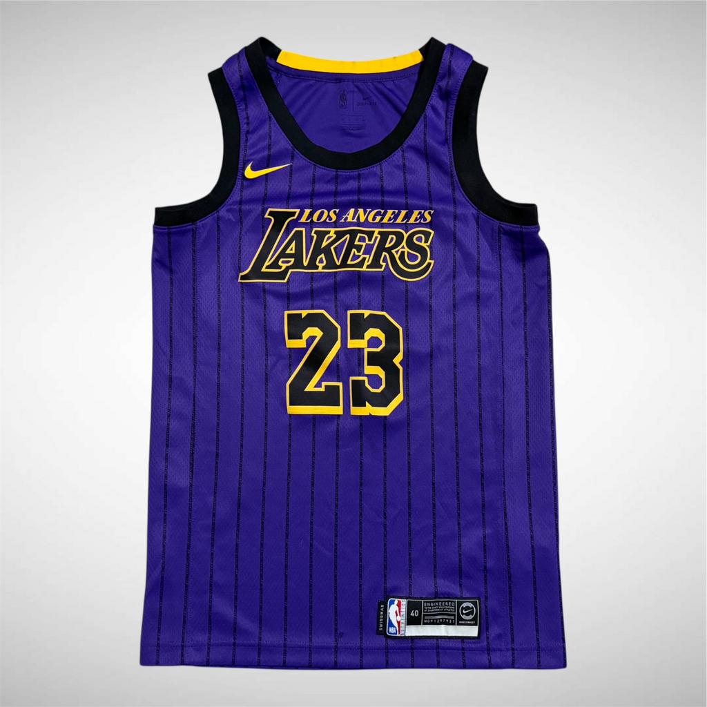 ORIGINEEL NBA Lebron James special editon Nike jersey Lakers, Sport en Fitness, Basketbal, Ophalen of Verzenden, Zo goed als nieuw
