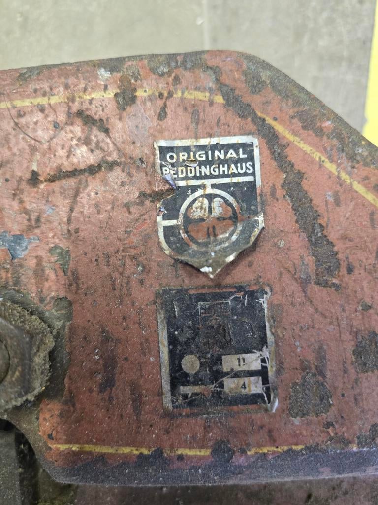 Hefboomplaatschaar - Peddinghaus, Ophalen, Info@peddinghaus.de, Gebruikt, Peddinghaus