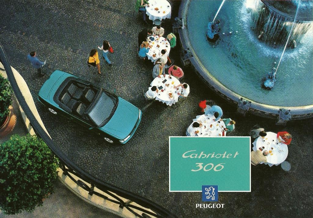 Peugeot 306 Cabrio Folders, Ophalen of Verzenden, Zo goed als nieuw, Peugeot