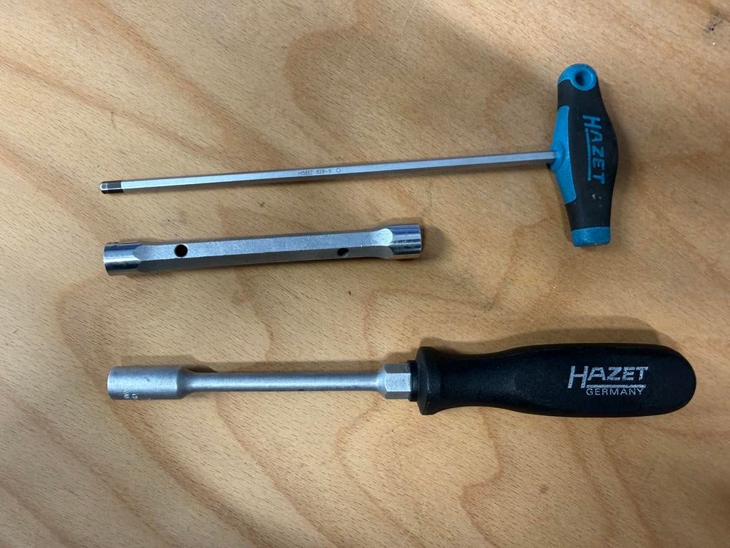 Hazet gereedschap, Ophalen, Gebruikt