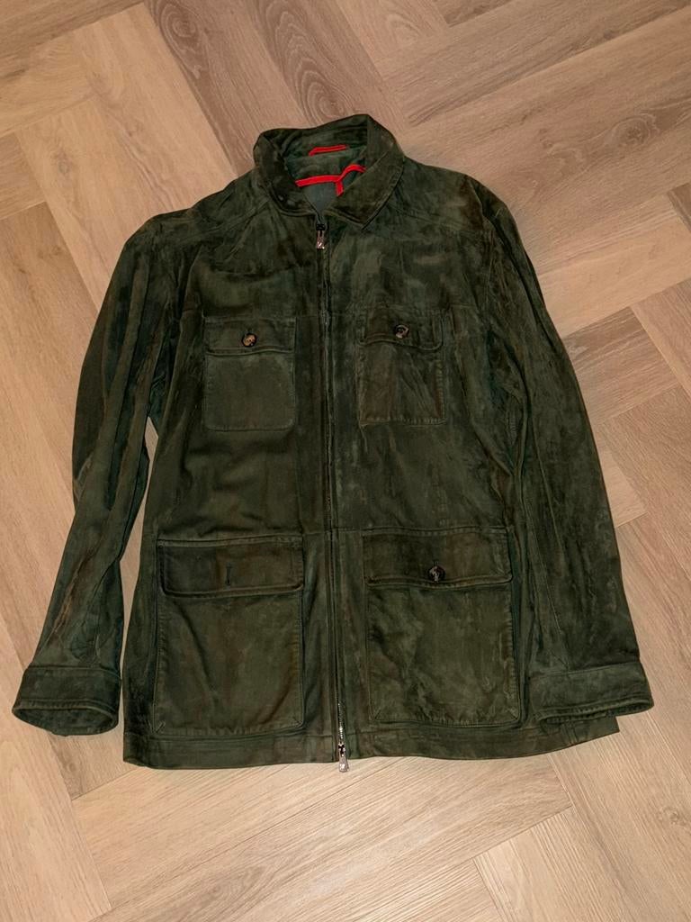 Isaia jas, Ophalen of Verzenden, Zo goed als nieuw, Groen, Isaia