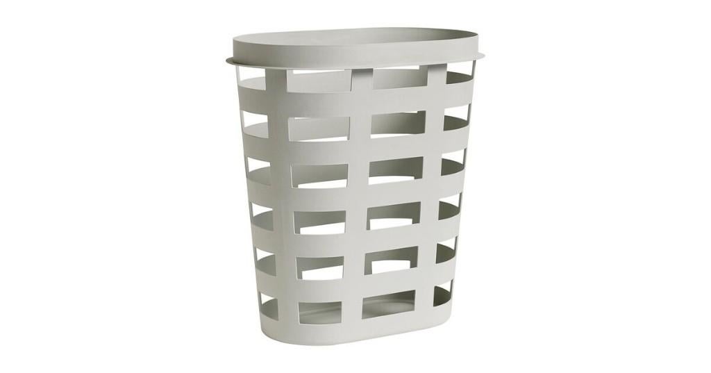 HAY Wasmand Laundry Basket light grey L, Ophalen, Zo goed als nieuw, Grijs, Overige typen