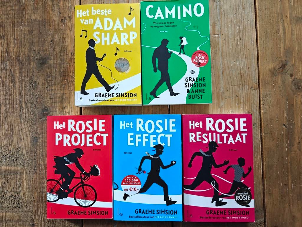 5 Boeken van Graeme Simsion., Boeken, Ophalen of Verzenden