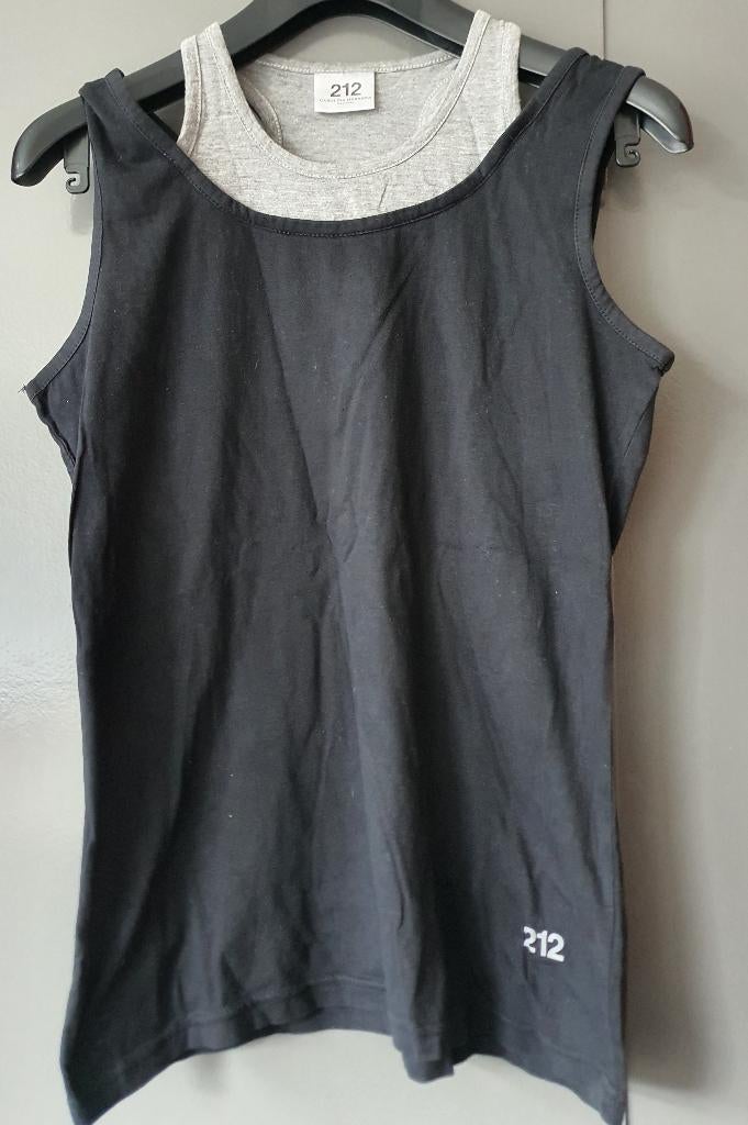 Carolina Herrera 212 top – grijs/zwart – maat S, Ophalen of Verzenden, Zo goed als nieuw, Zwart, Zonder mouw