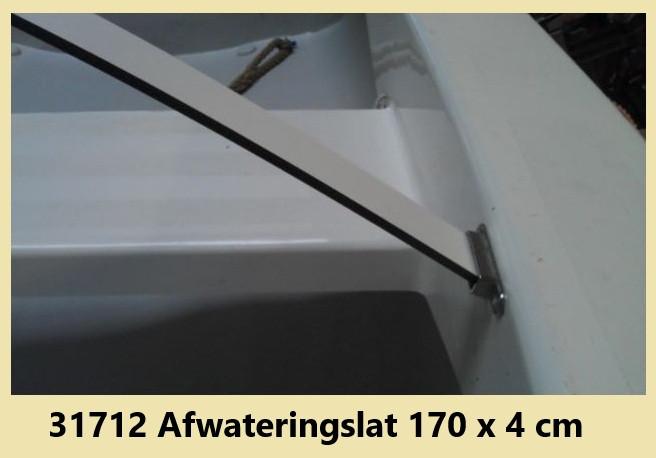 31712 Afwateringslat van Trespa voor onder afdekzeil., Watersport en Boten, Ophalen of Verzenden, Nieuw, Overige typen