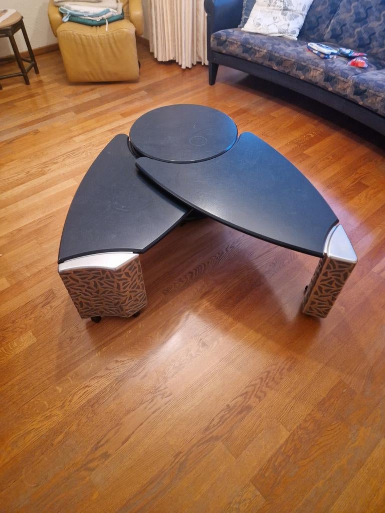 Leolux Meropida Salontafel | Draaibare Bladen | Design, Huis en Inrichting, Tafels | Salontafels, Ophalen, Gebruikt, Unknown, Unknown