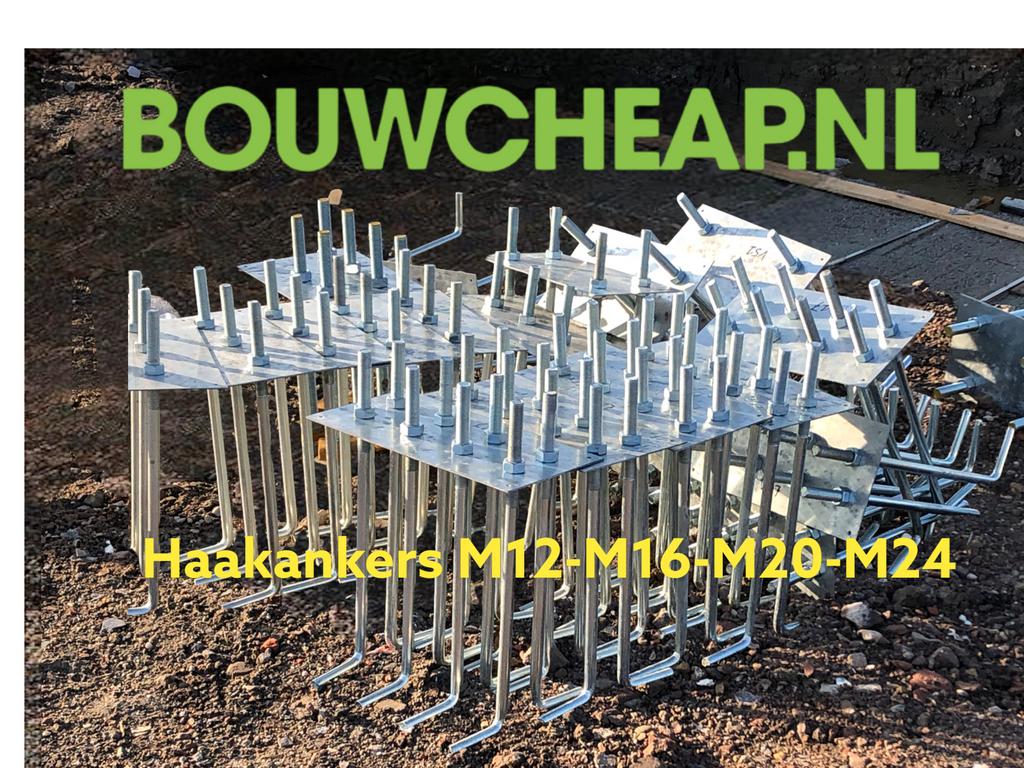 Haakankers verzinkt, Ophalen of Verzenden, Nieuw