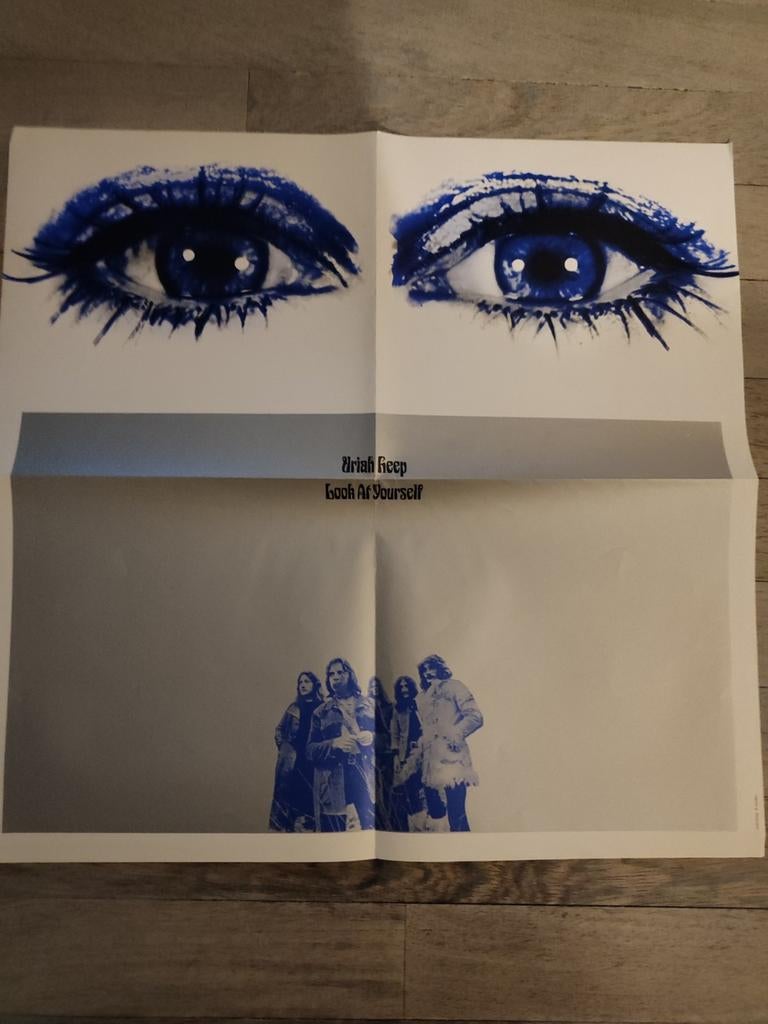 Uriah Heep - Look At Yourself Poster, Ophalen of Verzenden