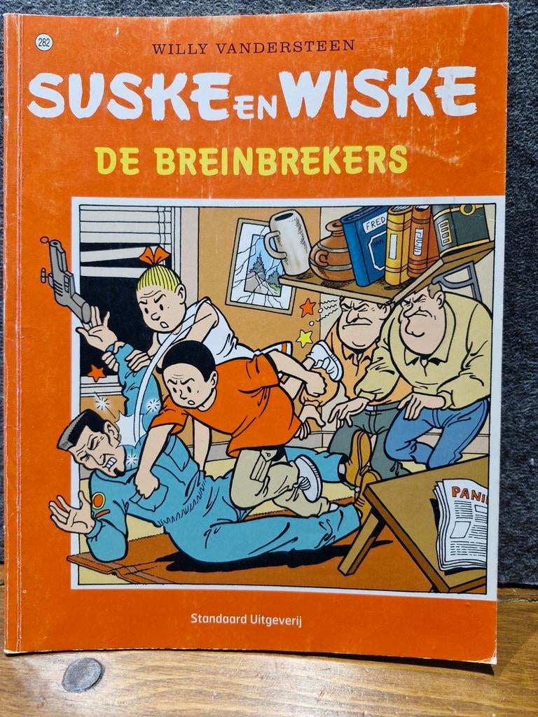 Suske en Wiske - De Breinbrekers, Eén stripboek, Ophalen of Verzenden, Gelezen, Willy Vandersteen