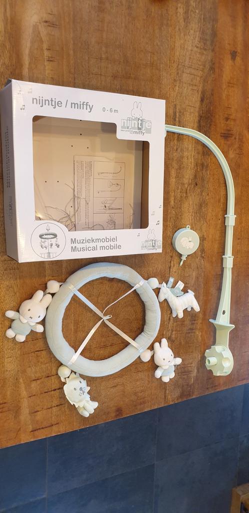 Z.g.a.n. Nijntje muziekmobiel mint safari, Ophalen of Verzenden, Zo goed als nieuw, Overige typen