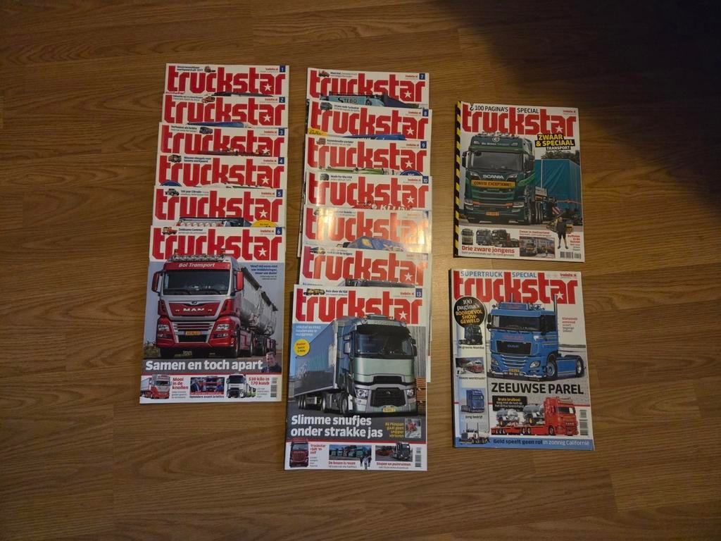 Truckstar jaargang 2019 compleet, Ophalen of Verzenden, Zo goed als nieuw