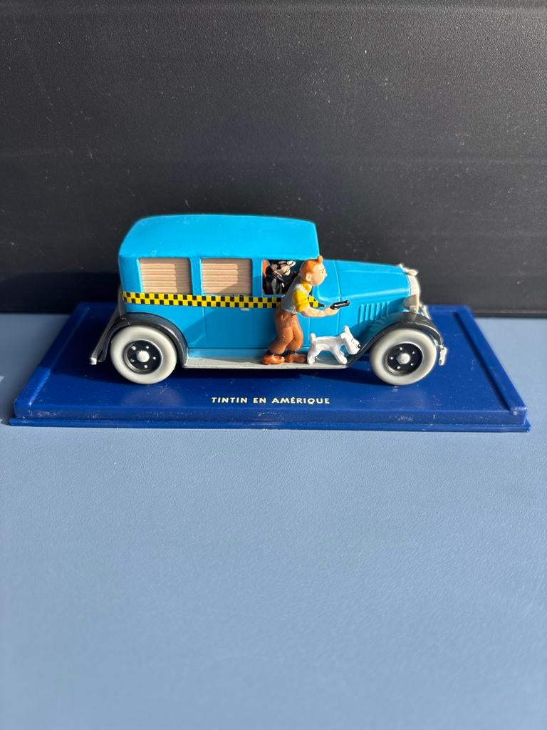 Kuifje in Amerika auto, Hobby en Vrije tijd, Modelauto's | 1:43, Ophalen of Verzenden, Zo goed als nieuw, Auto, Overige merken