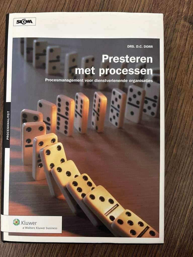 Presteren met processen - Drs. D.C. Dorr, Ophalen of Verzenden, Zo goed als nieuw, Management