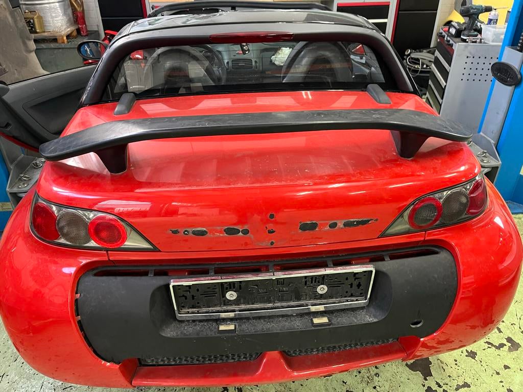 Smart Roadster Achterklep met Spoiler, Ophalen, Gebruikt