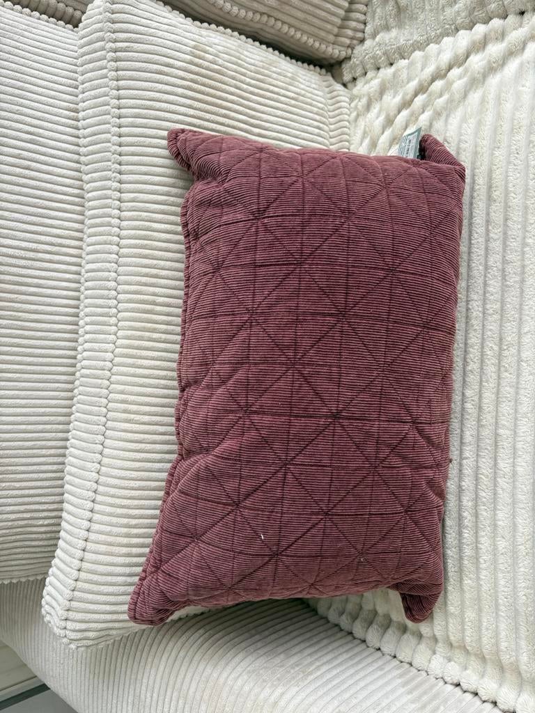 Bordeaux rode kussen, Ophalen of Verzenden, Nieuw, Rood, Vierkant