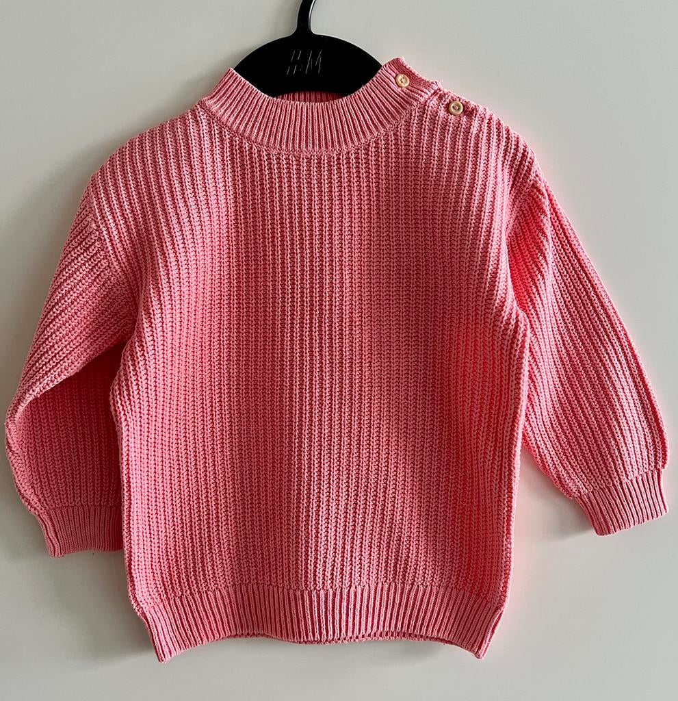 Knitted sweater for girls, H&M, size 92, Ophalen of Verzenden, Zo goed als nieuw, Meisje, Truitje of Vestje