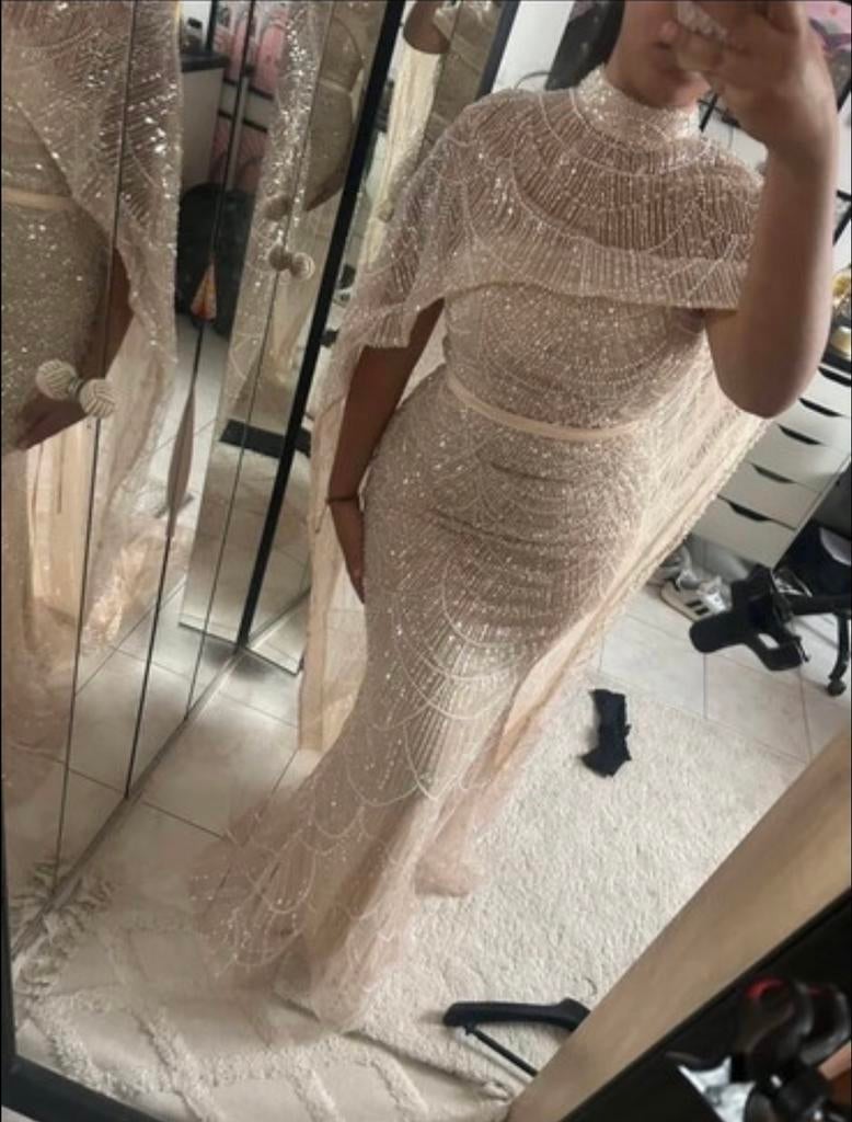 Gelegenheids jurk avondjurk abiye - S/M/L, Kleding | Dames, Ophalen of Verzenden, Nieuw, Maat 38/40 (M)