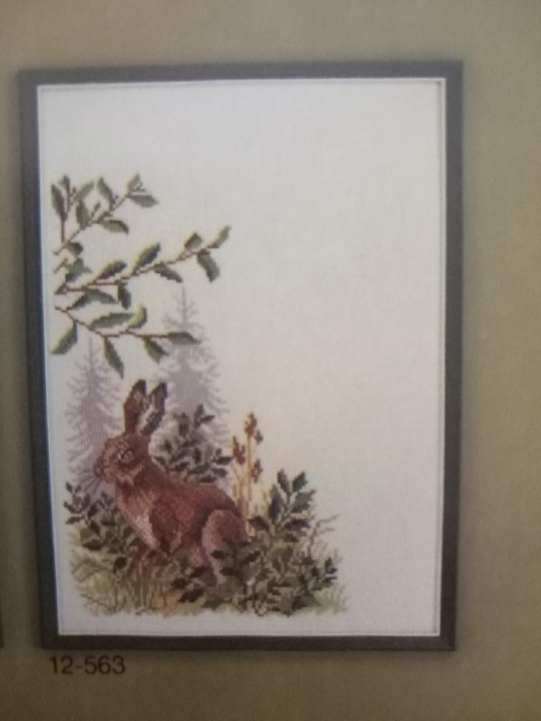 Borduurpakket Eva Rosenstand konijn nieuw, Ophalen of Verzenden, Nieuw, Borduurpakket