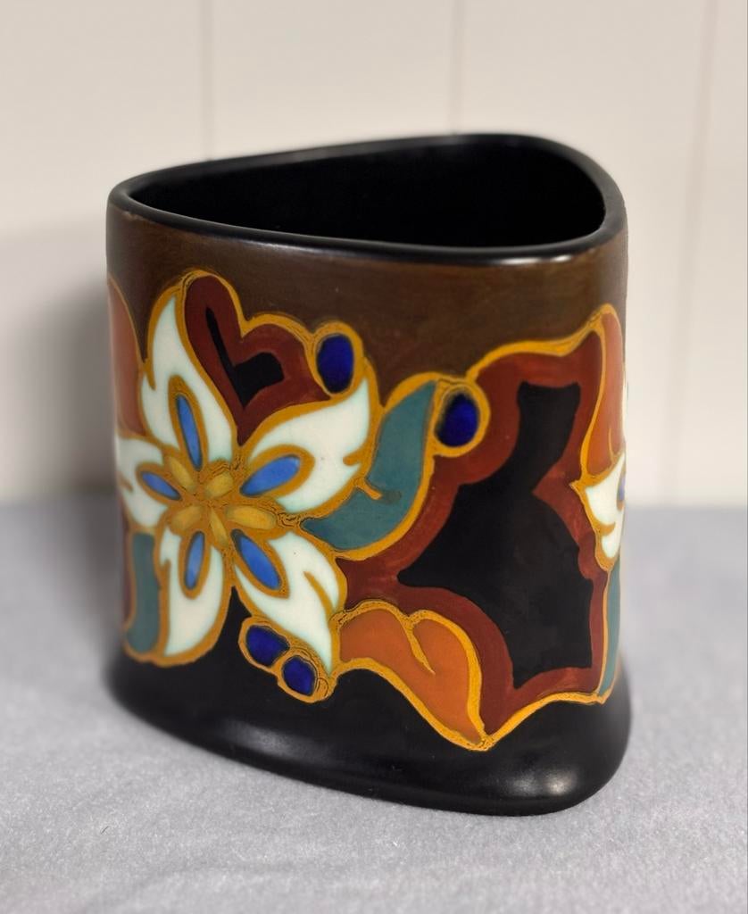 Uniek Zenith Gouda vaasje - Daisy 248, Antiek en Kunst, Antiek | Vazen, Ophalen of Verzenden